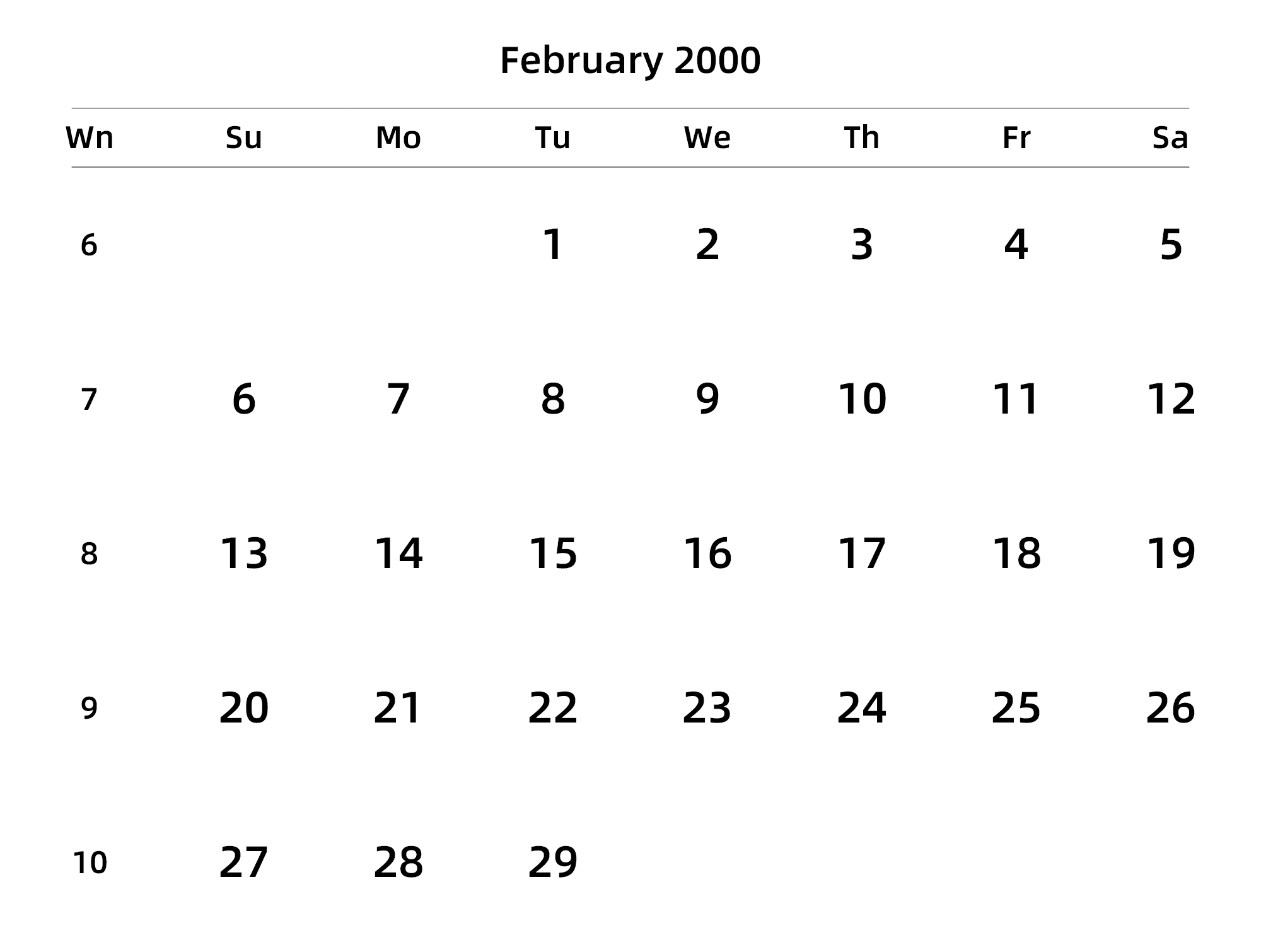 英文版 周日开始 带周数 带节假日调休安排