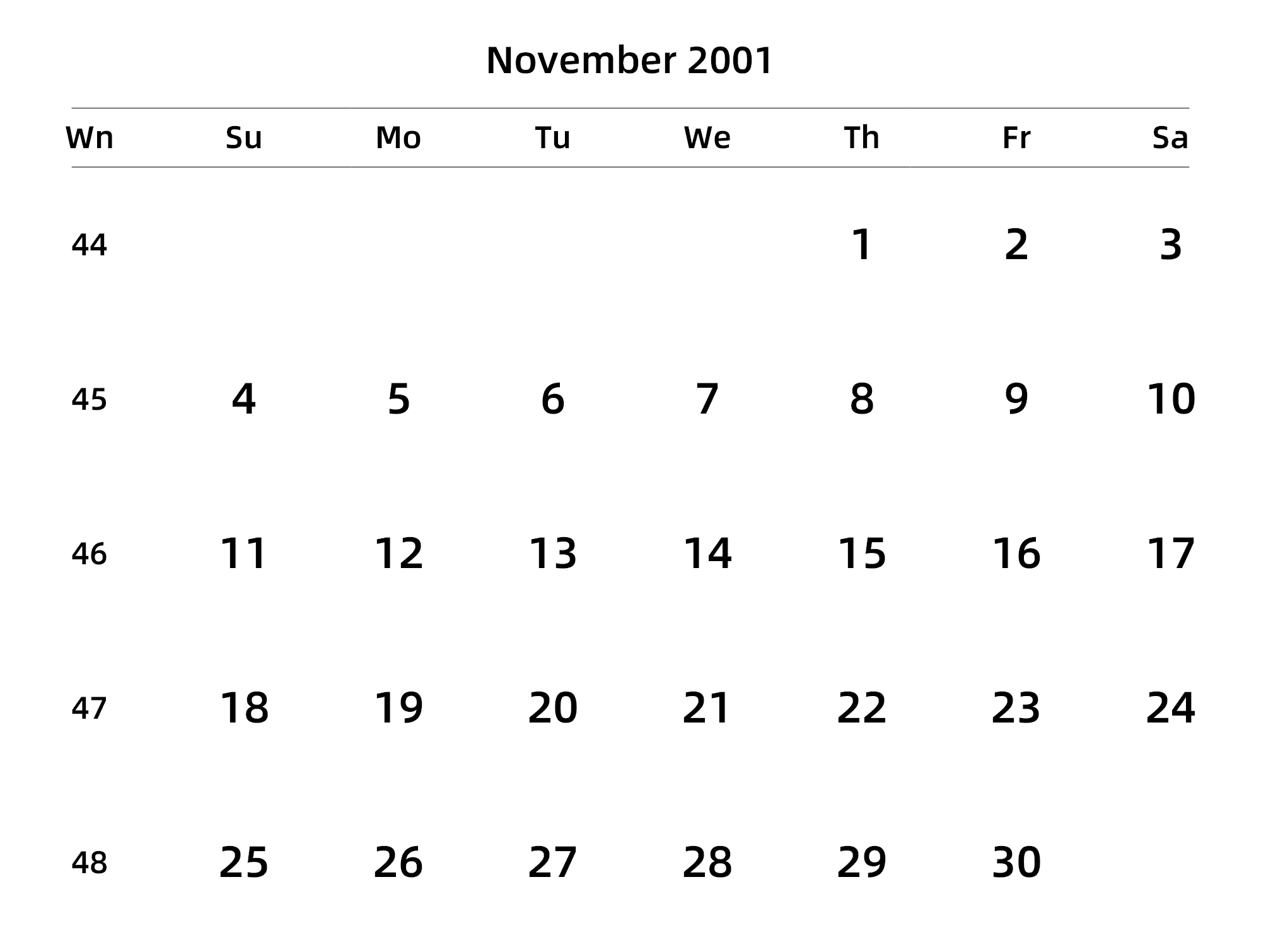 英文版 周日开始 带周数 带节假日调休安排