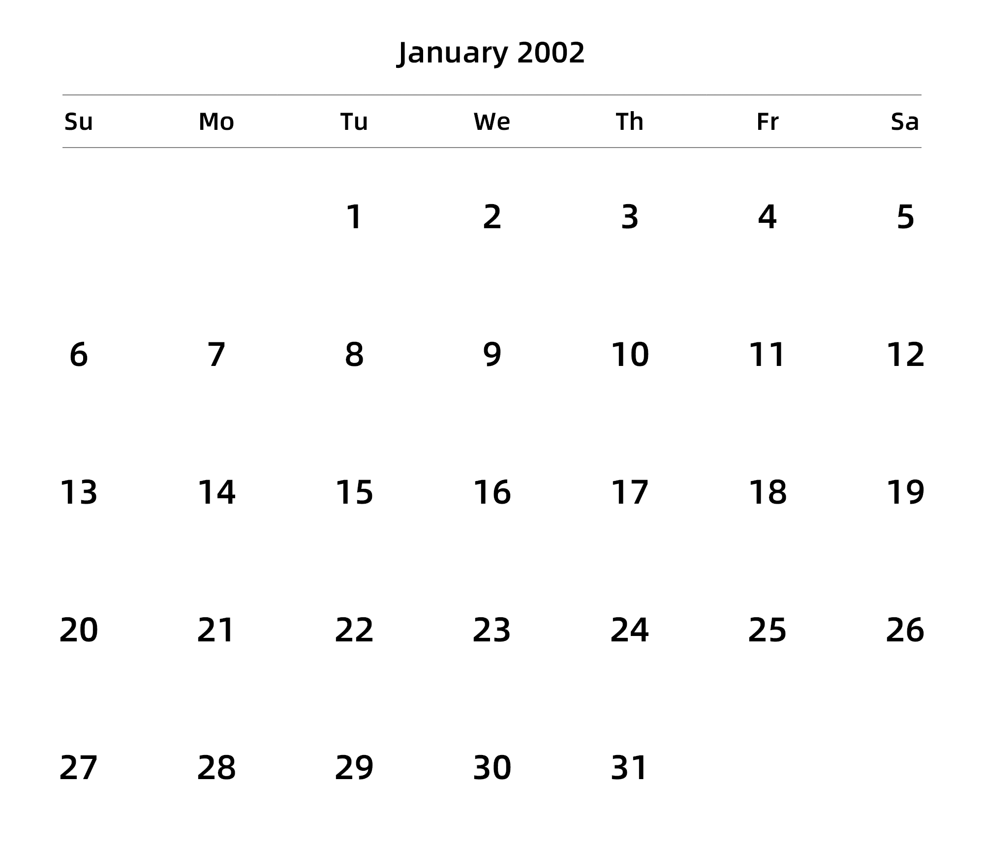 英文版 周日开始 带节假日调休安排
