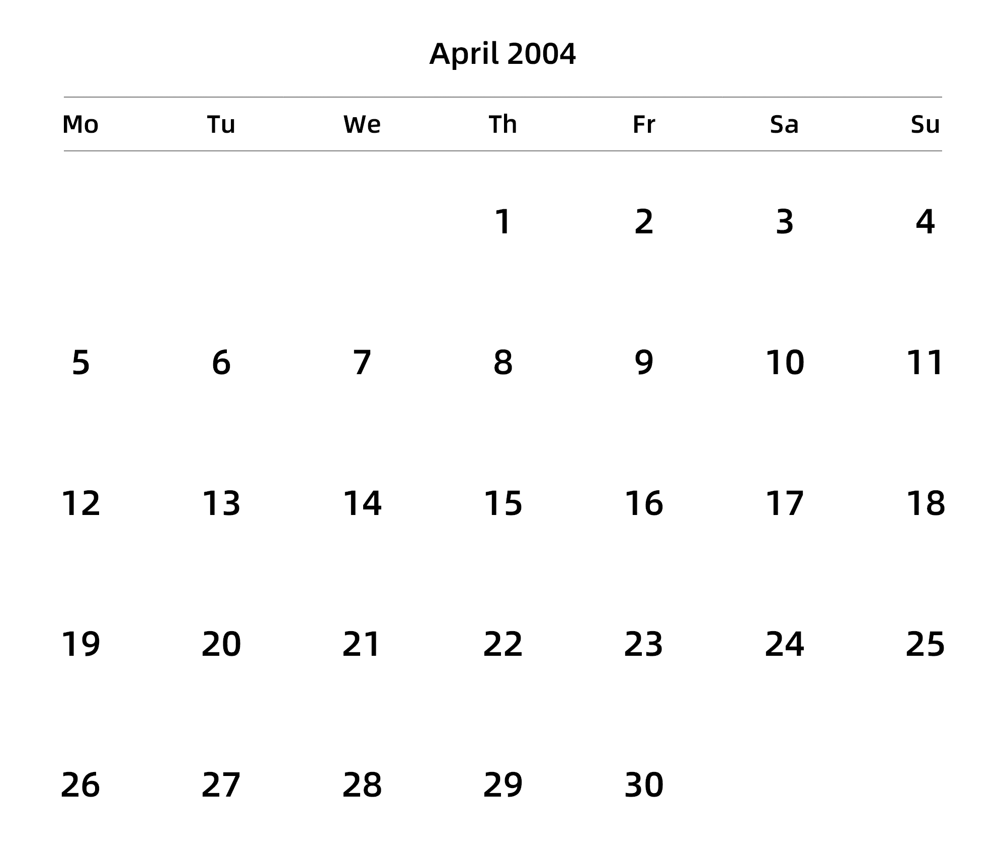英文版 周一开始 带节假日调休安排
