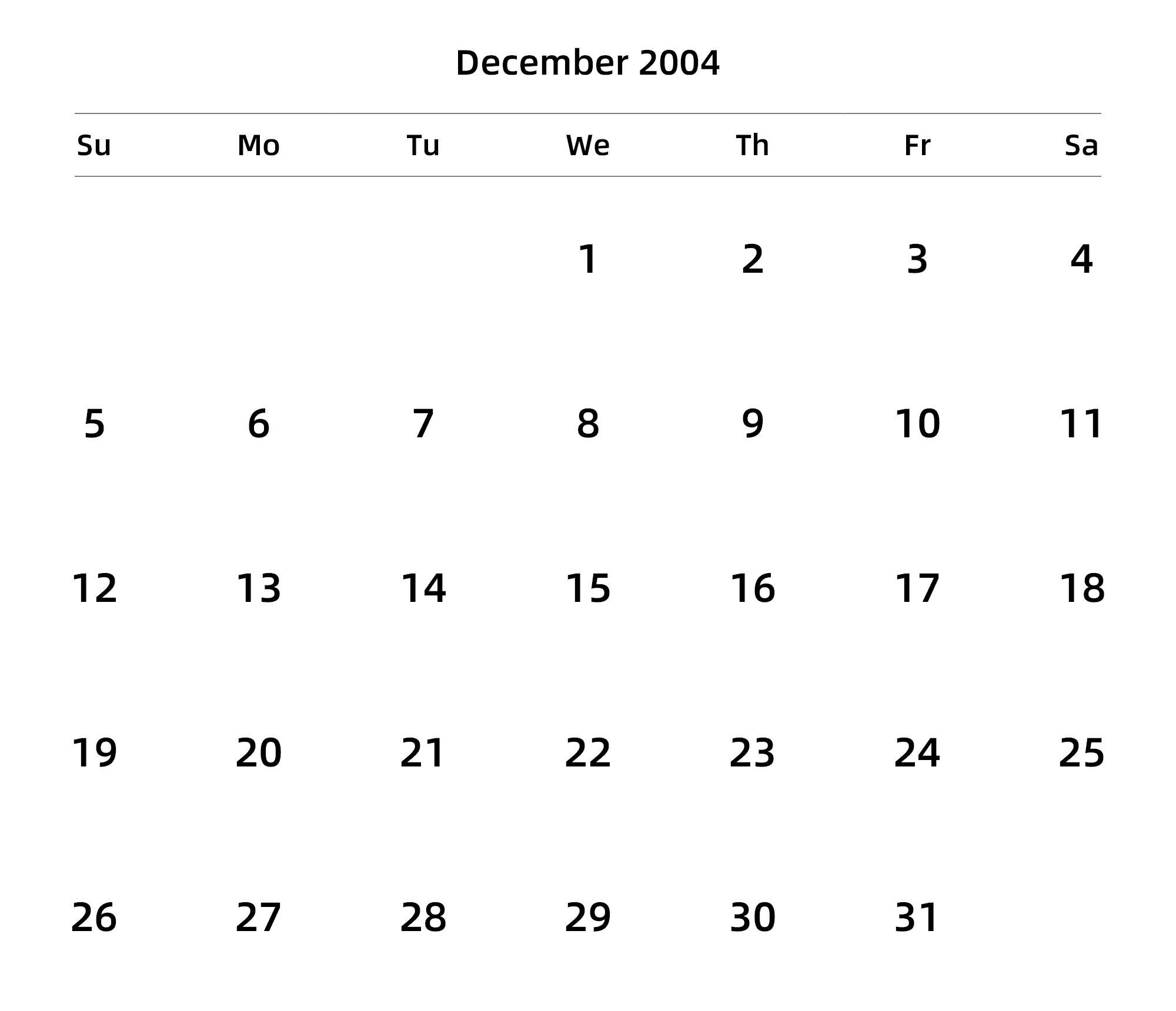 英文版 周日开始 带节假日调休安排