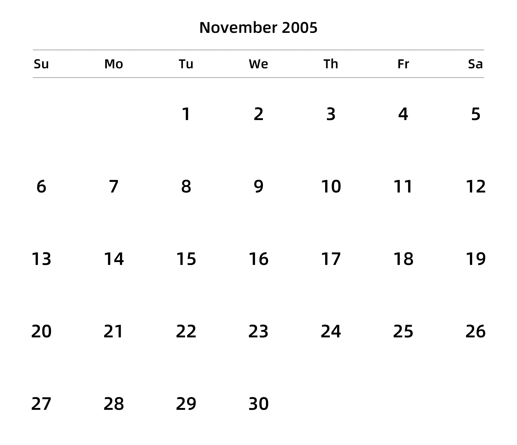 英文版 周日开始 带节假日调休安排
