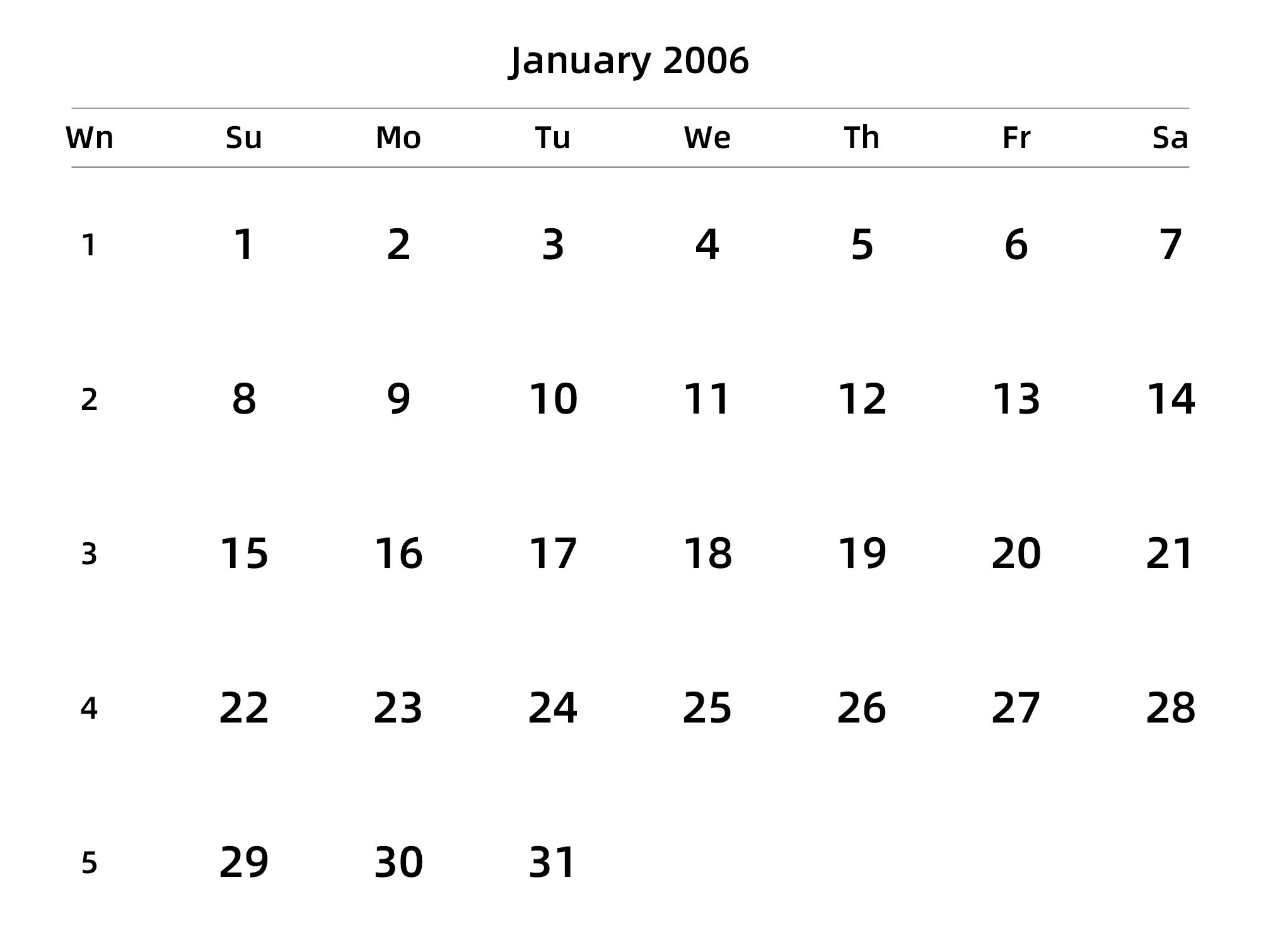 英文版 周日开始 带周数 带节假日调休安排