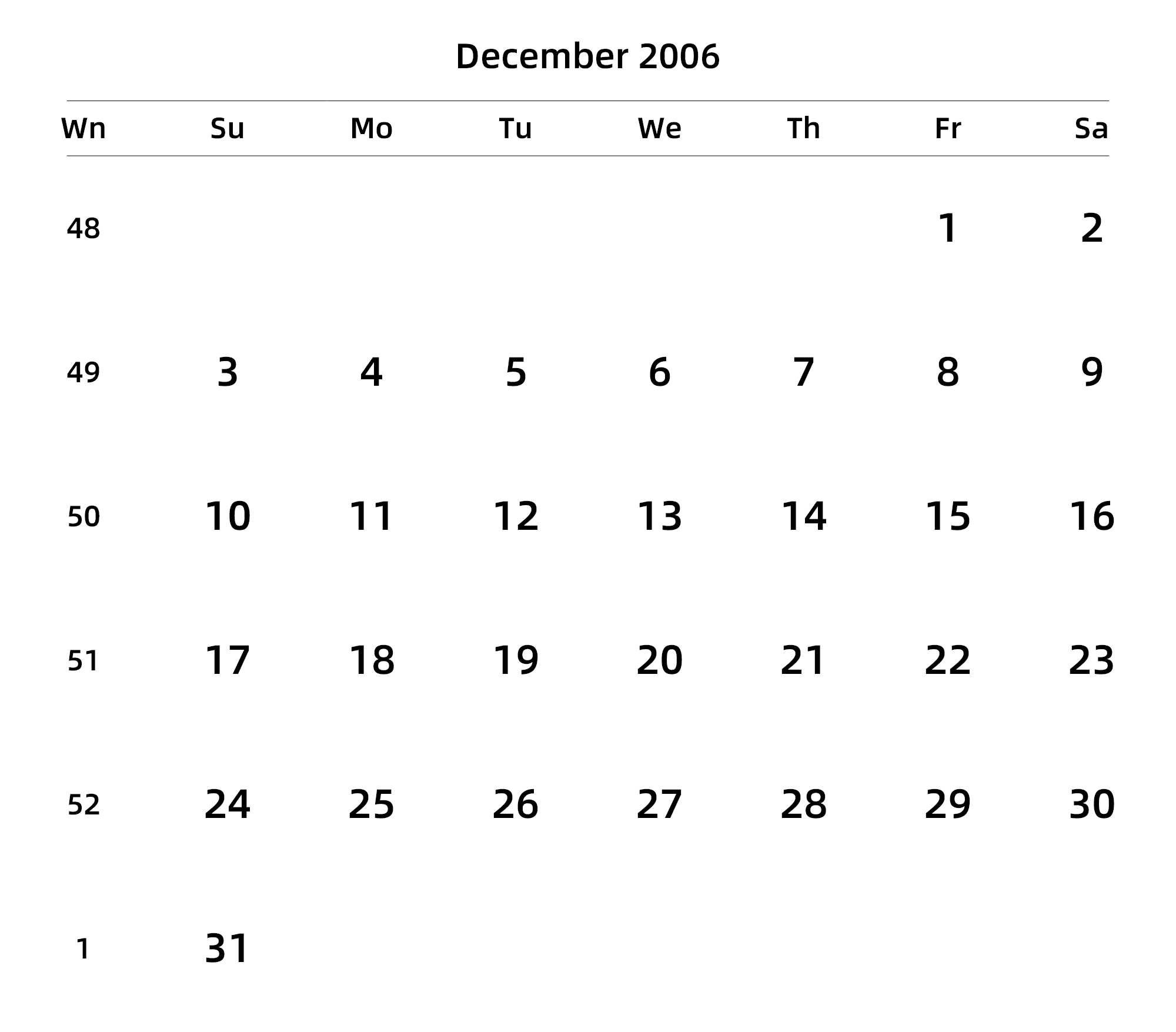 英文版 周日开始 带周数 带节假日调休安排