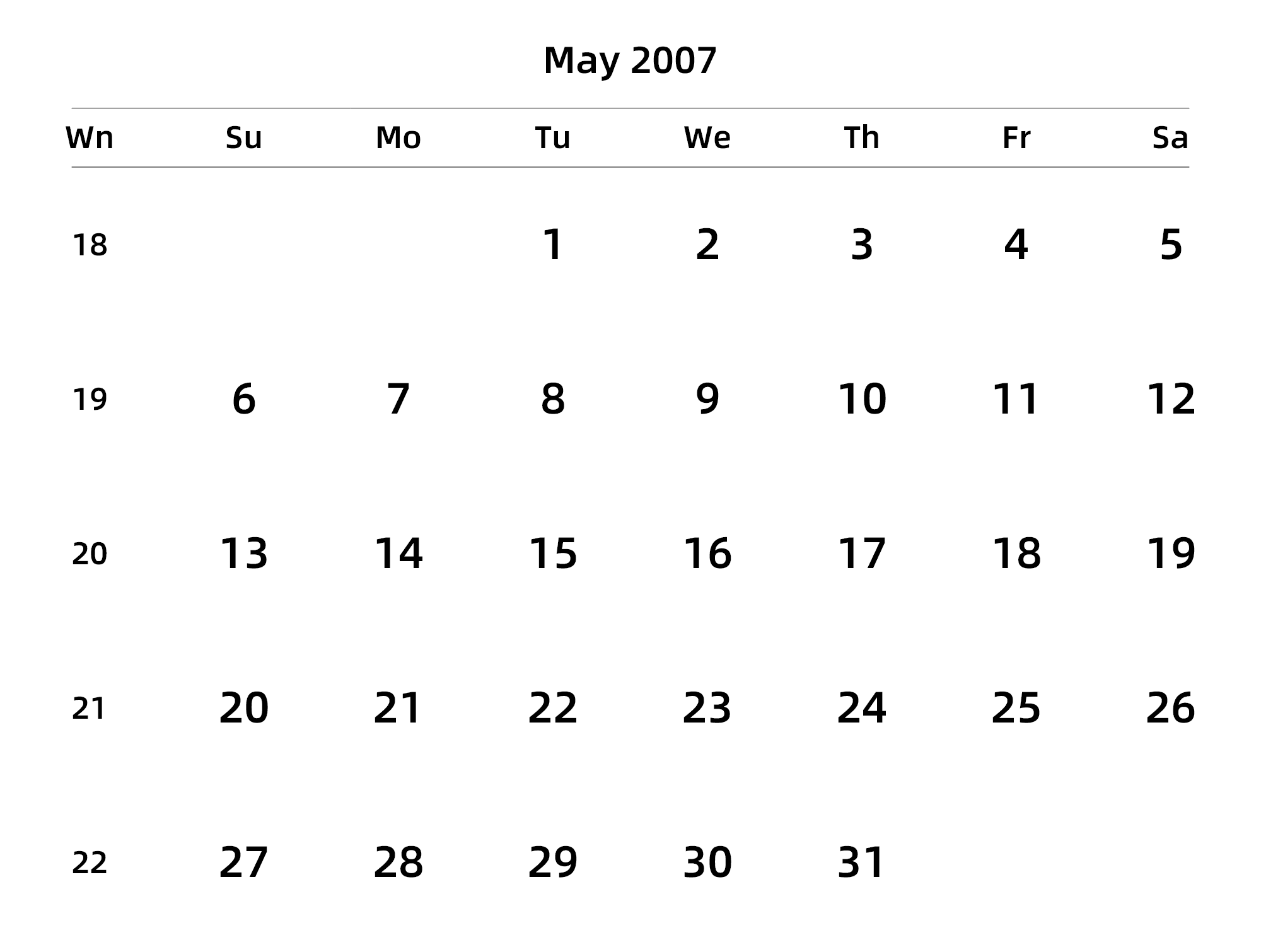 英文版 周日开始 带周数 带节假日调休安排