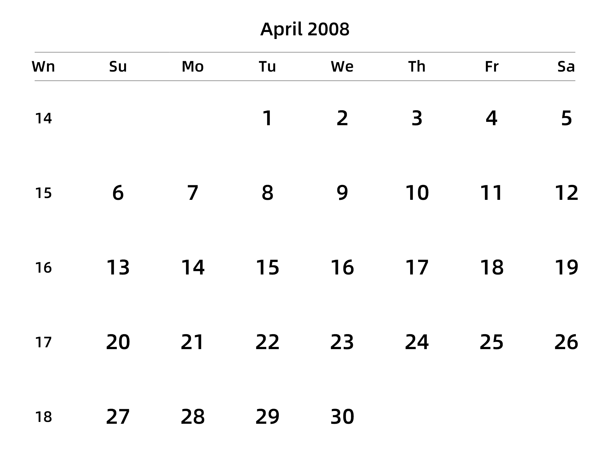 英文版 周日开始 带周数 带节假日调休安排