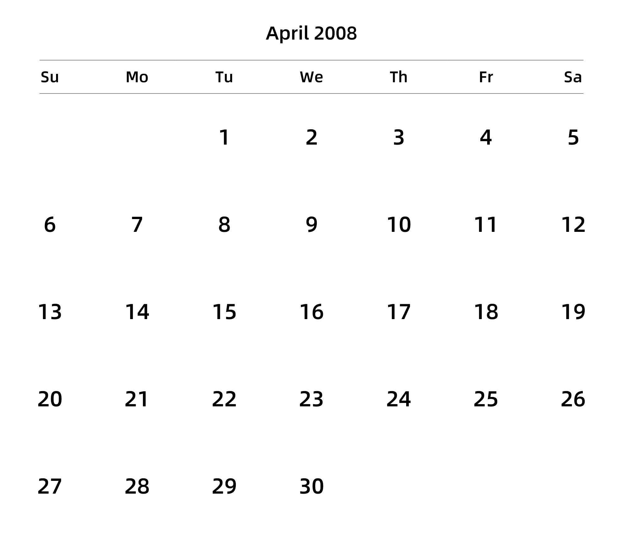 英文版 周日开始 带节假日调休安排