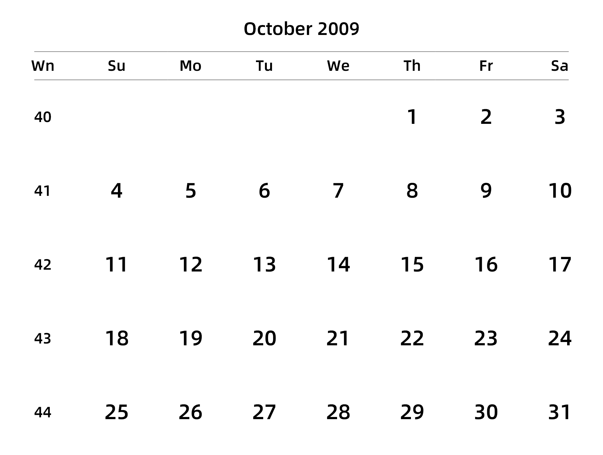 英文版 周日开始 带周数 带节假日调休安排