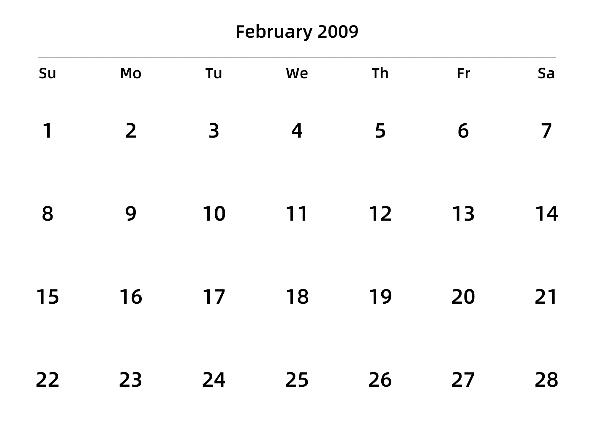 英文版 周日开始 带节假日调休安排