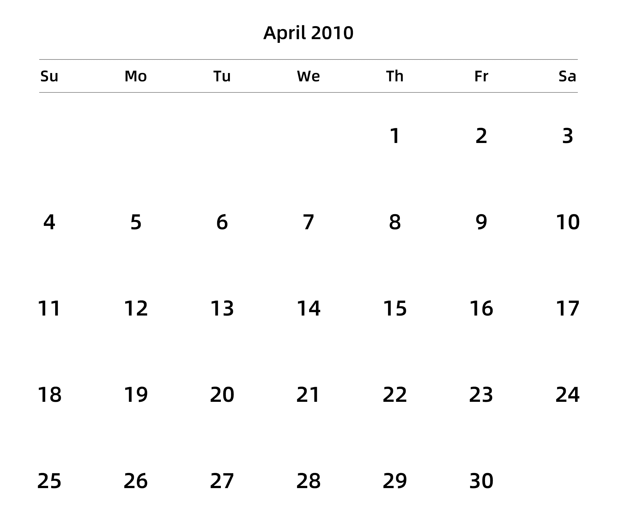 英文版 周日开始 带节假日调休安排