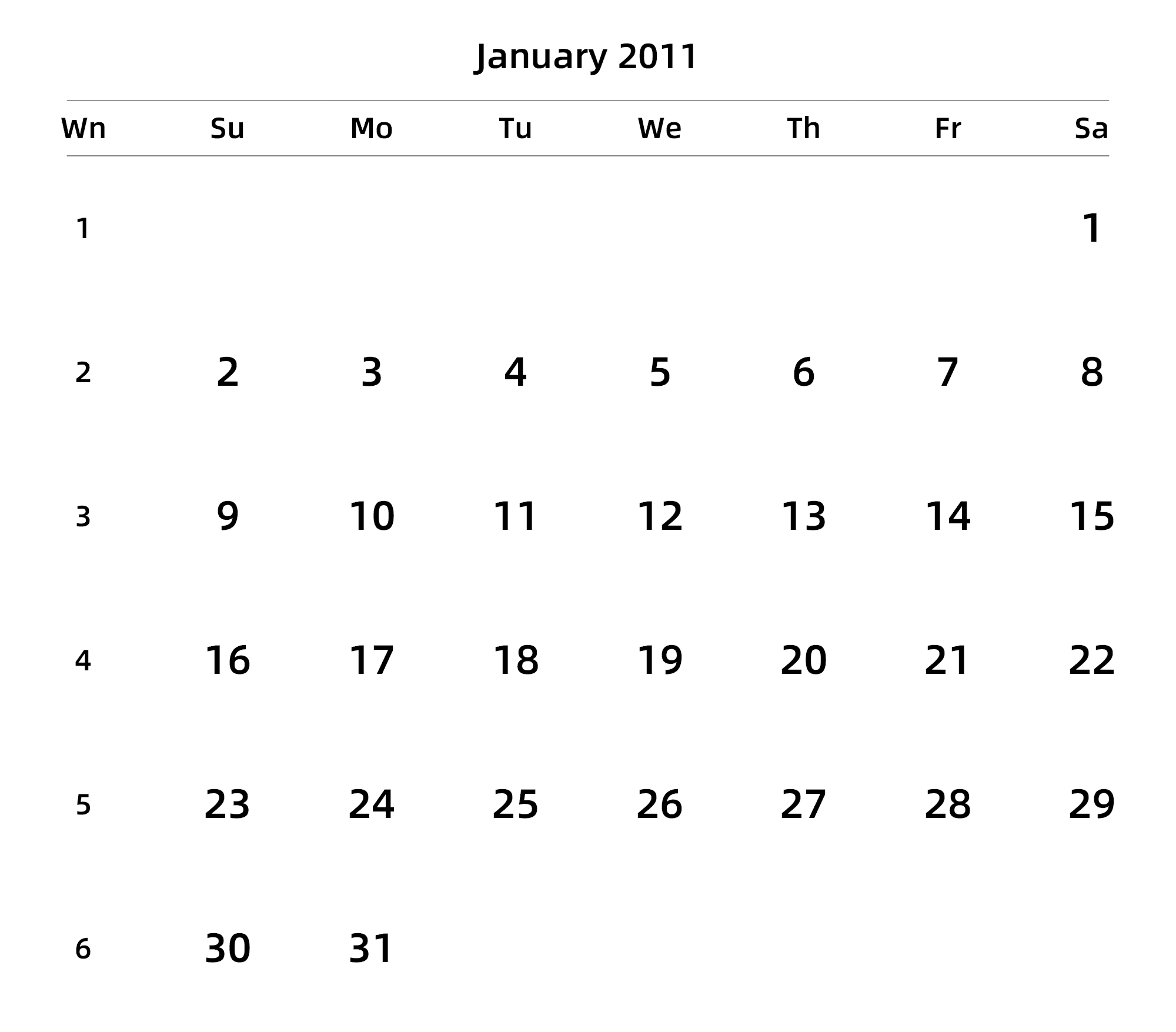 英文版 周日开始 带周数 带节假日调休安排