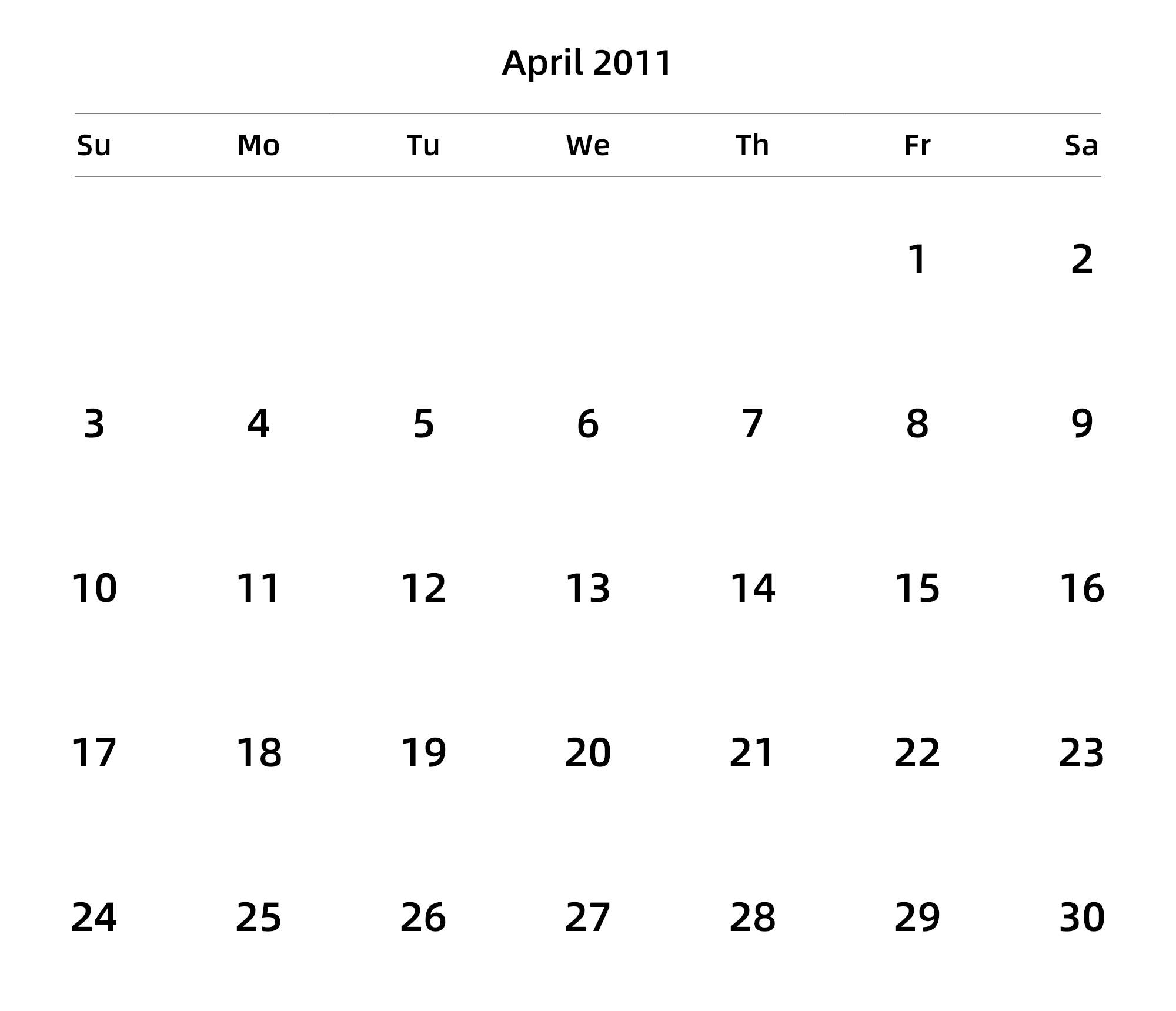 英文版 周日开始 带节假日调休安排