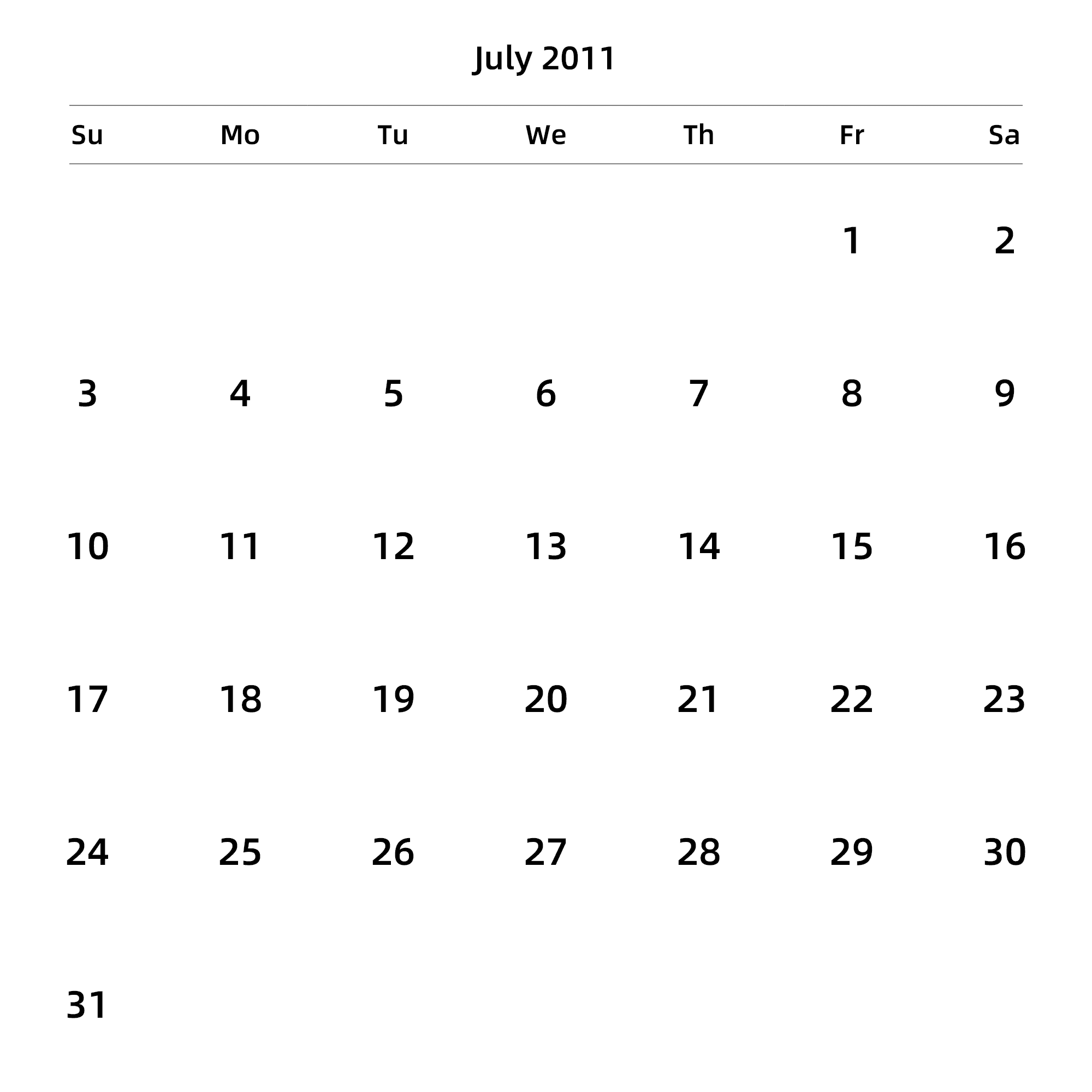 英文版 周日开始 带节假日调休安排