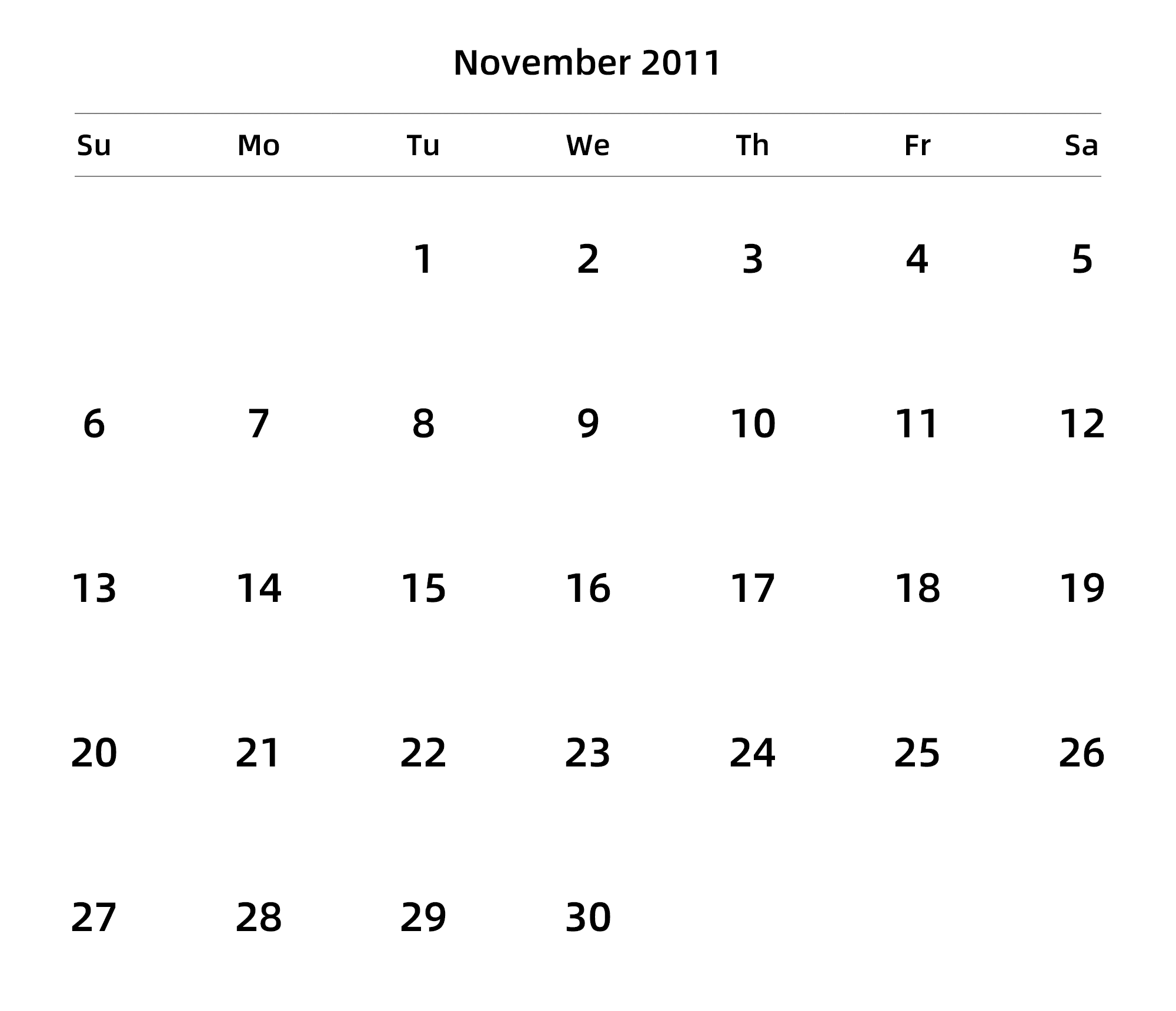 英文版 周日开始 带节假日调休安排