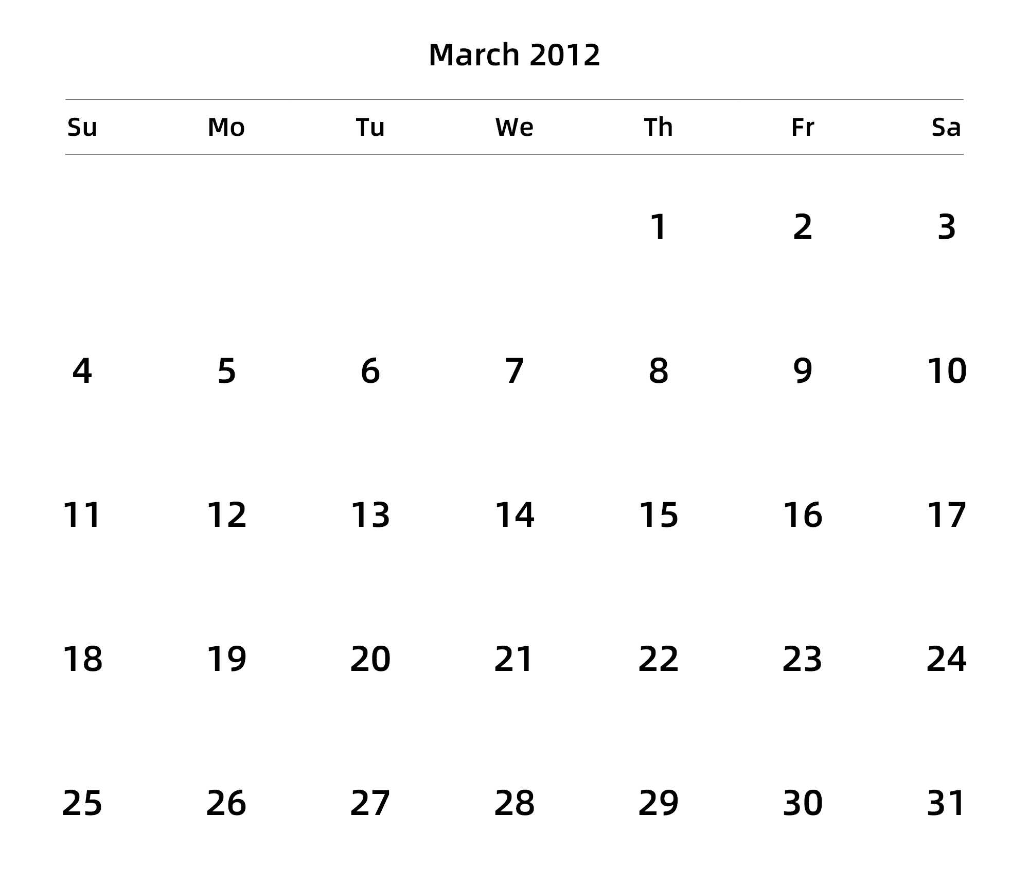英文版 周日开始 带节假日调休安排