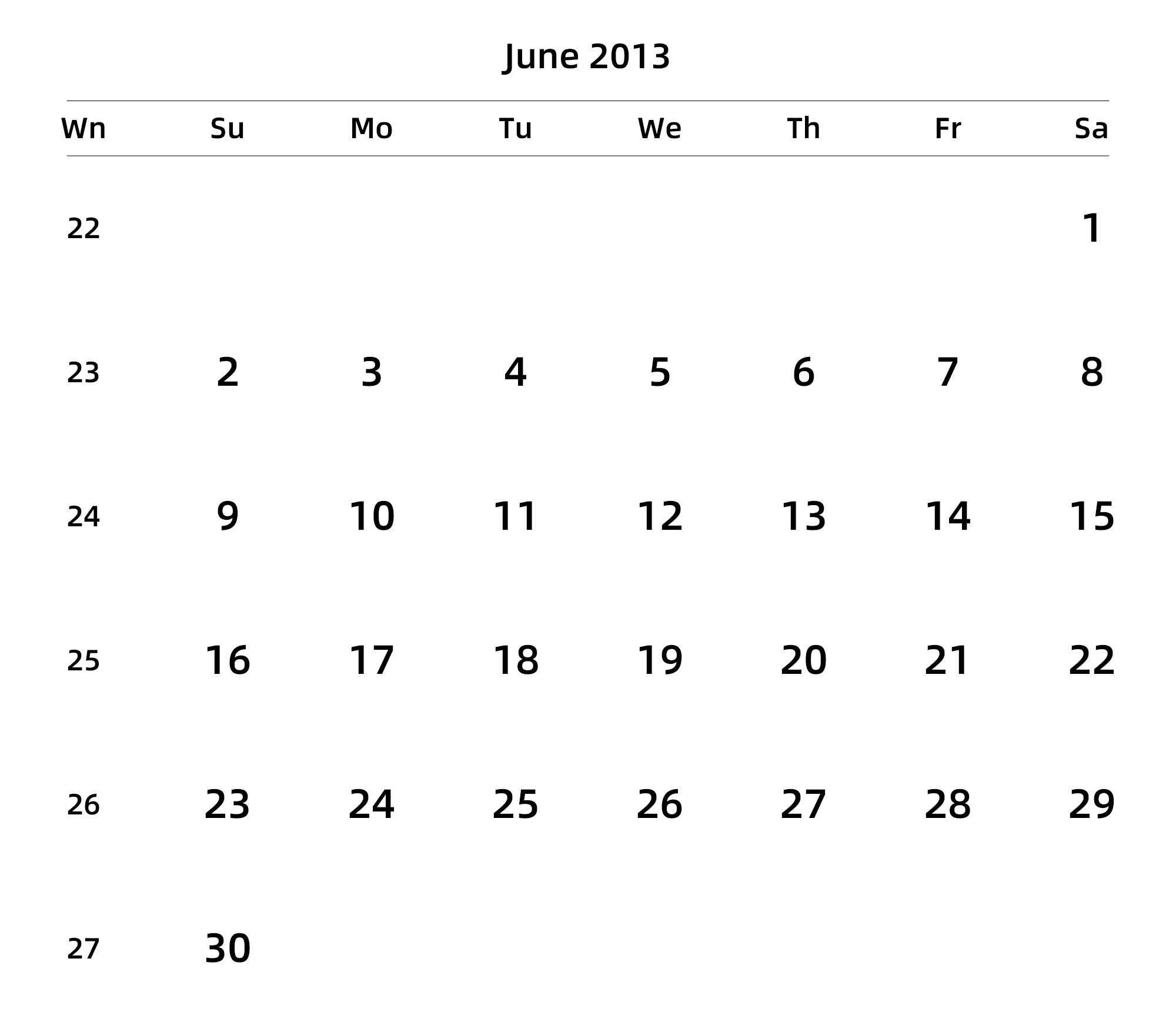 英文版 周日开始 带周数 带节假日调休安排