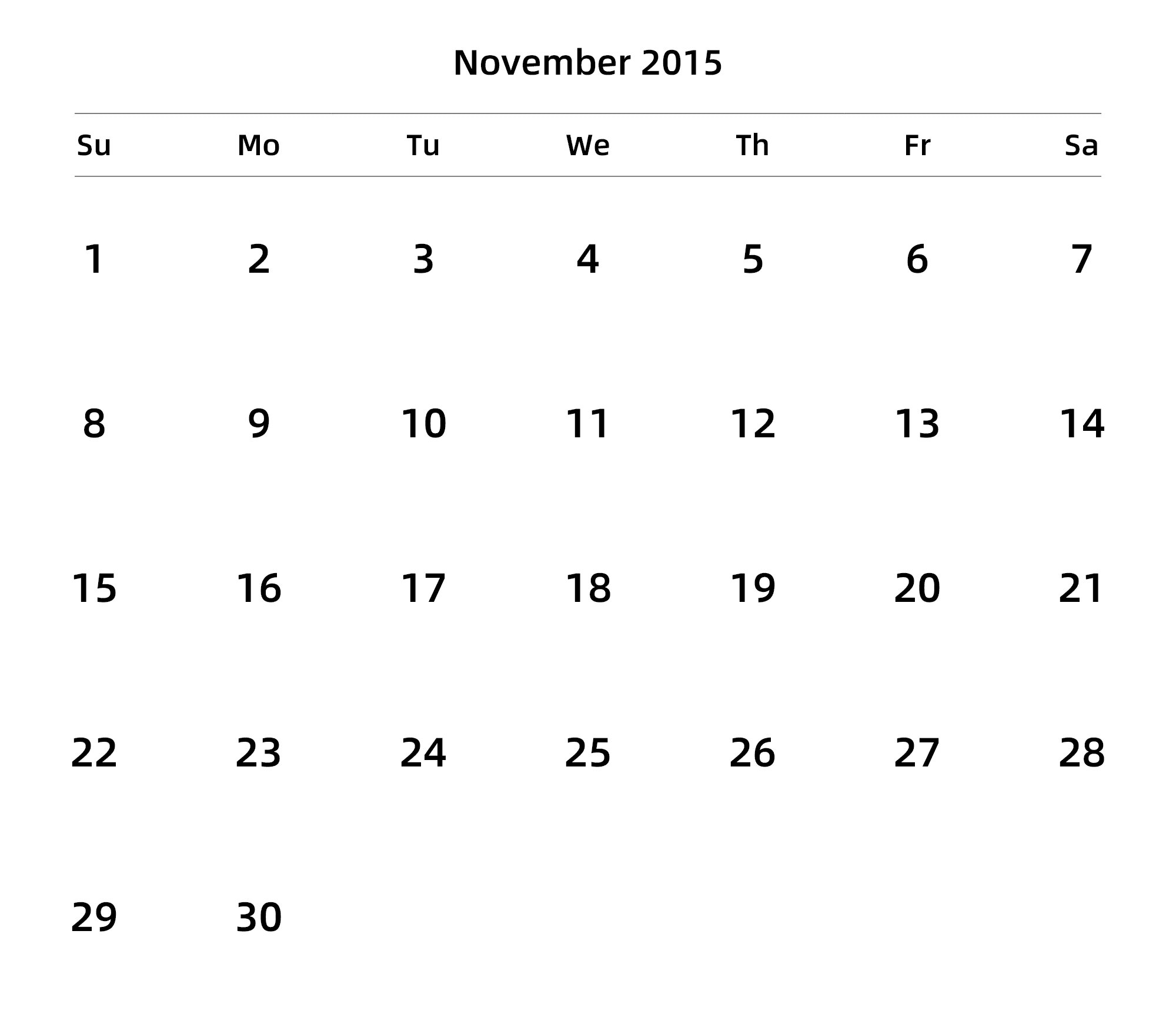 英文版 周日开始 带节假日调休安排