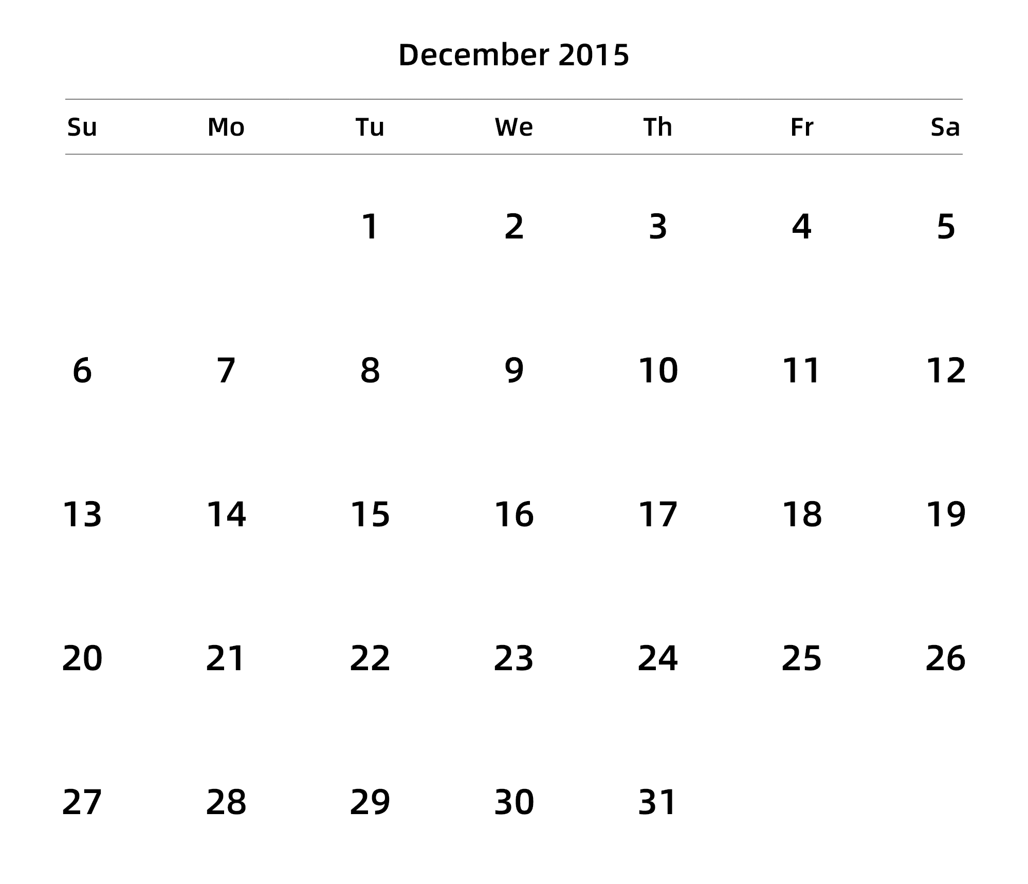 英文版 周日开始 带节假日调休安排