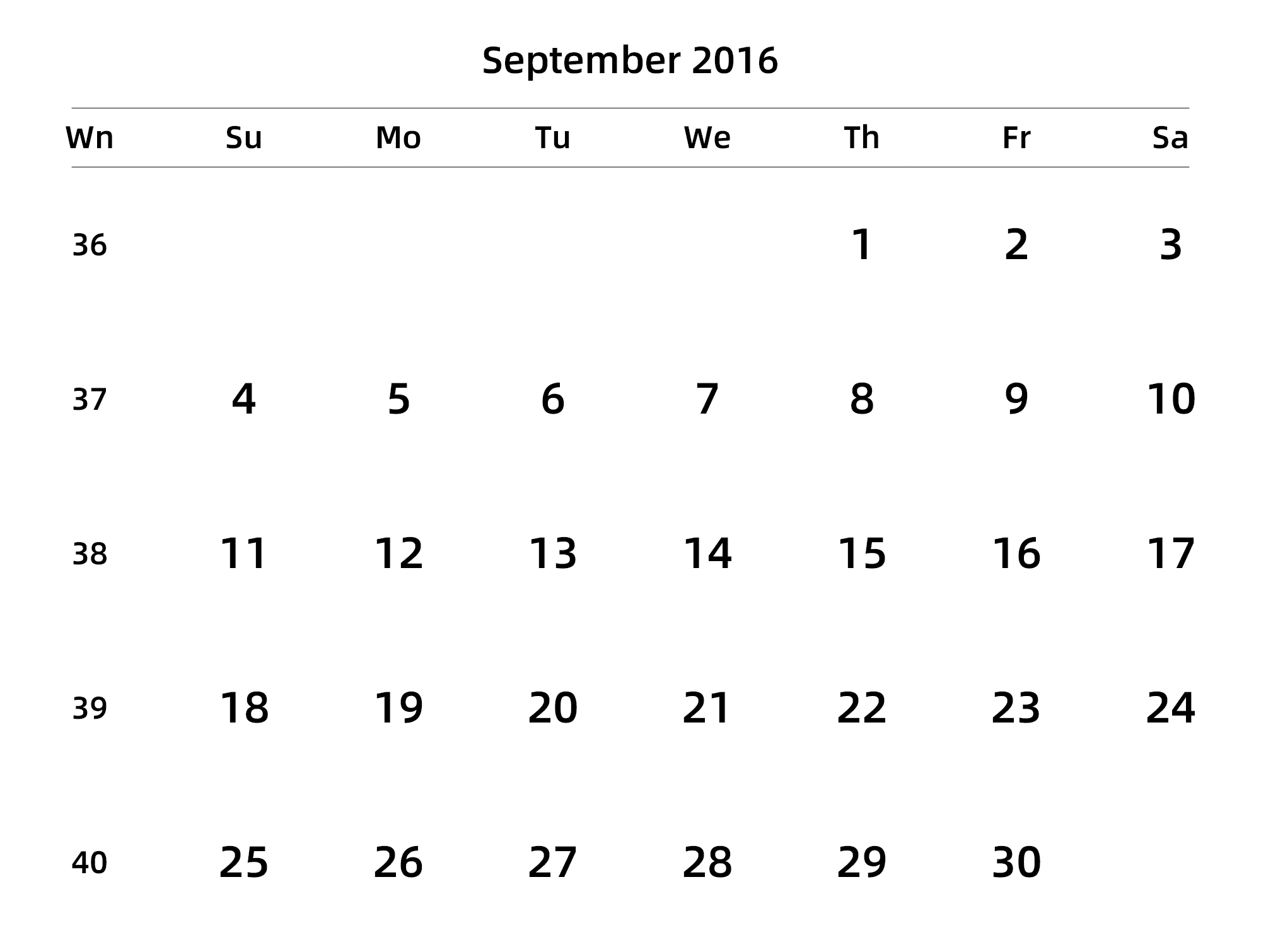 英文版 周日开始 带周数 带节假日调休安排