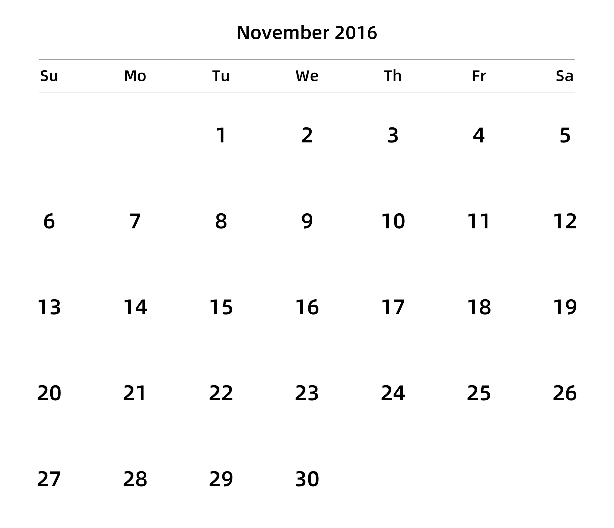 英文版 周日开始 带节假日调休安排