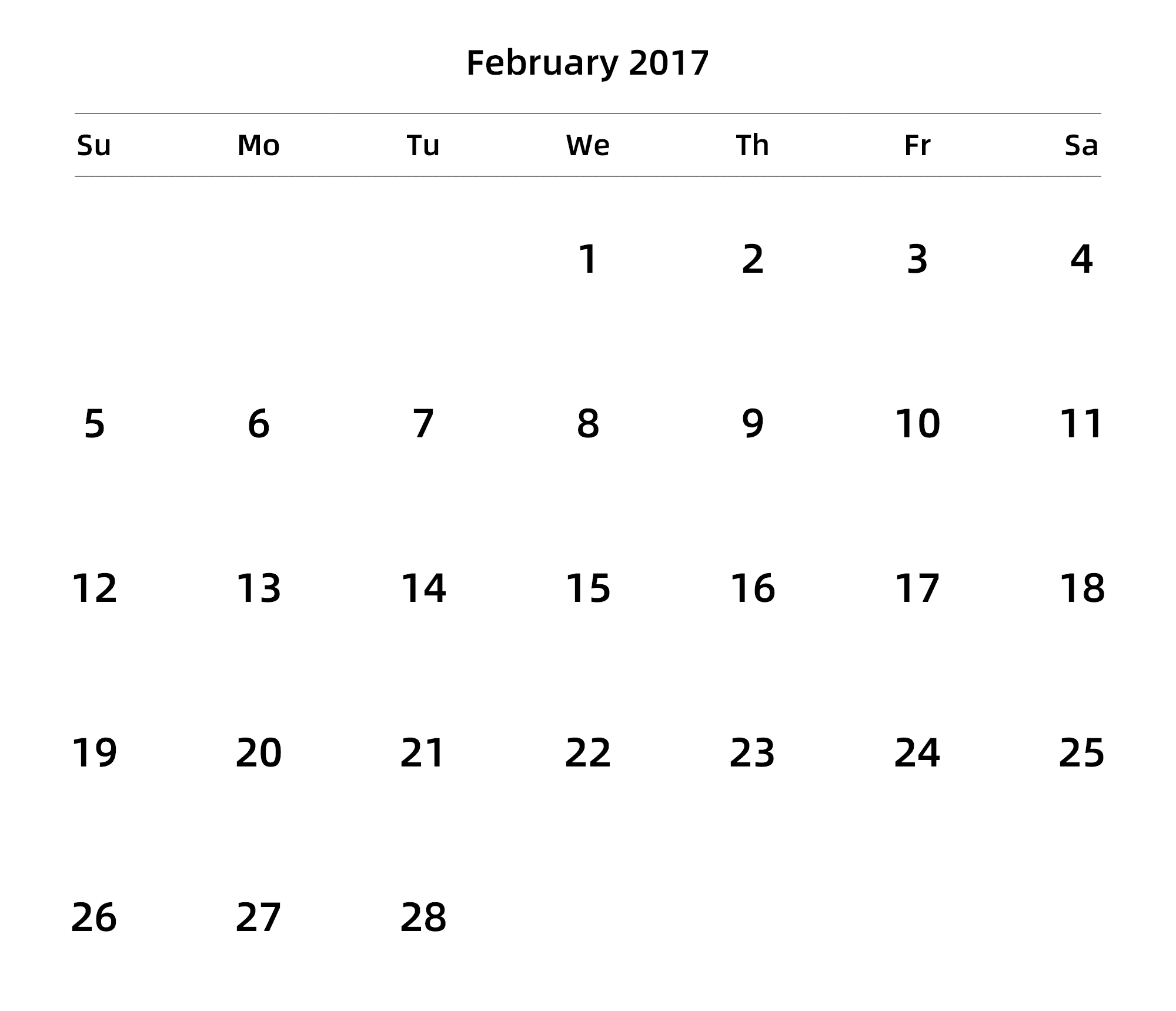 英文版 周日开始 带节假日调休安排