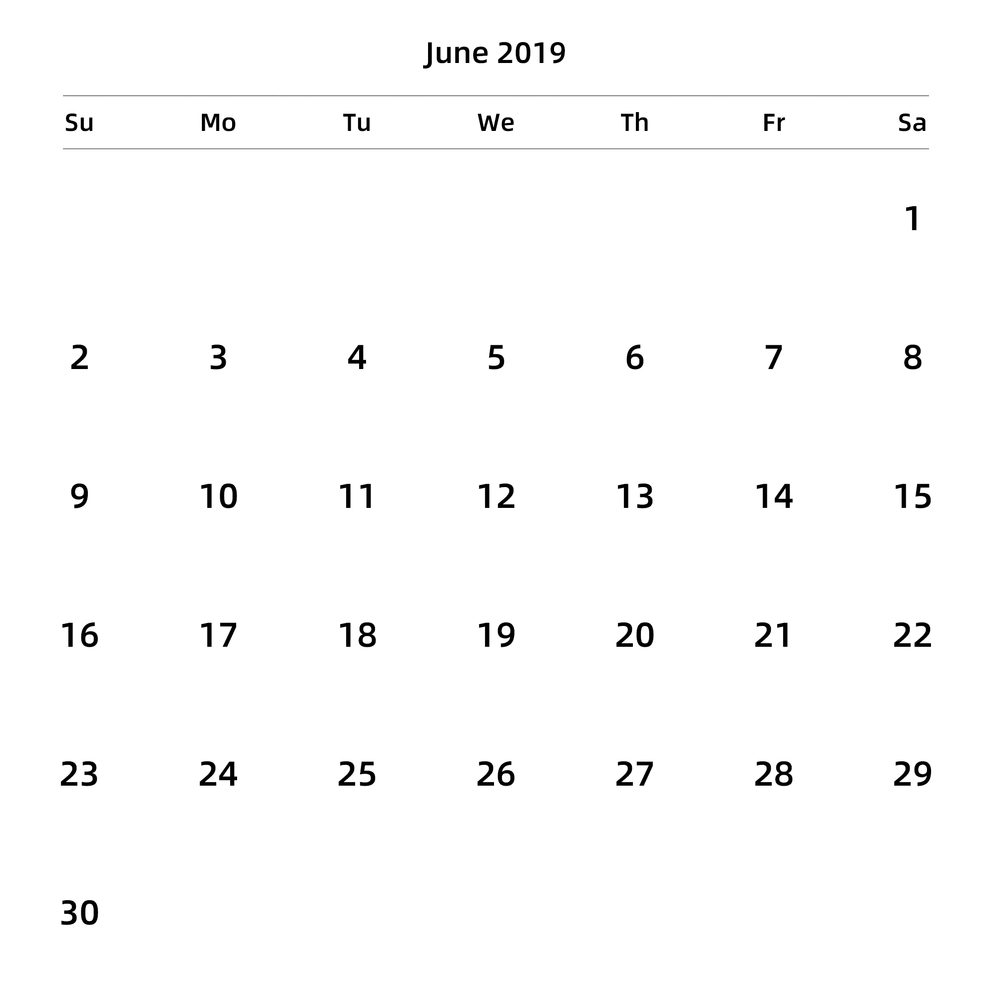 英文版 周日开始 带节假日调休安排