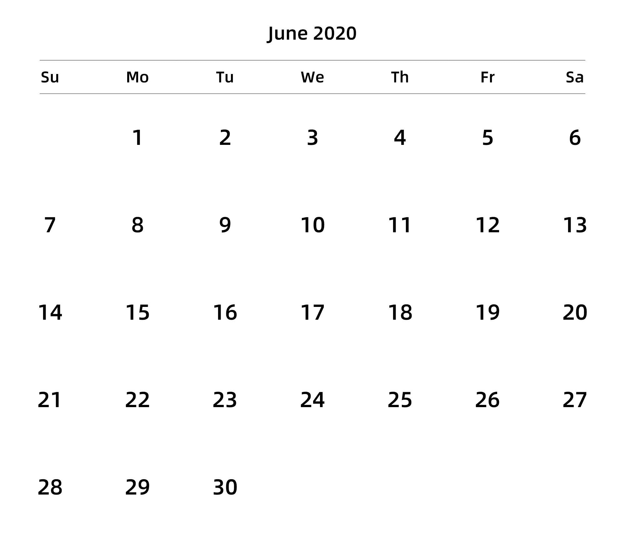 英文版 周日开始 带节假日调休安排