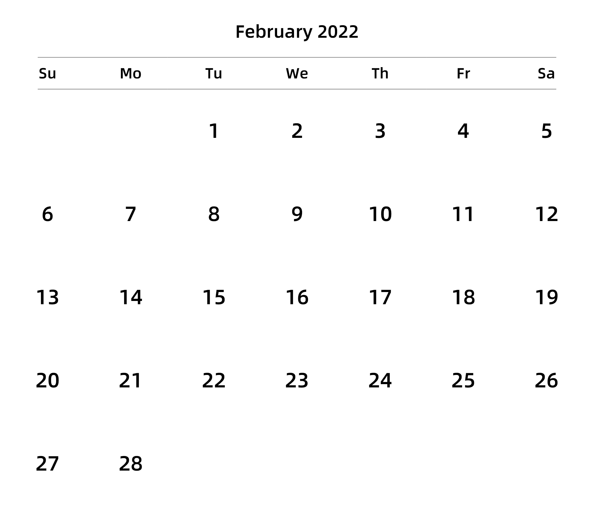 英文版 周日开始 带节假日调休安排