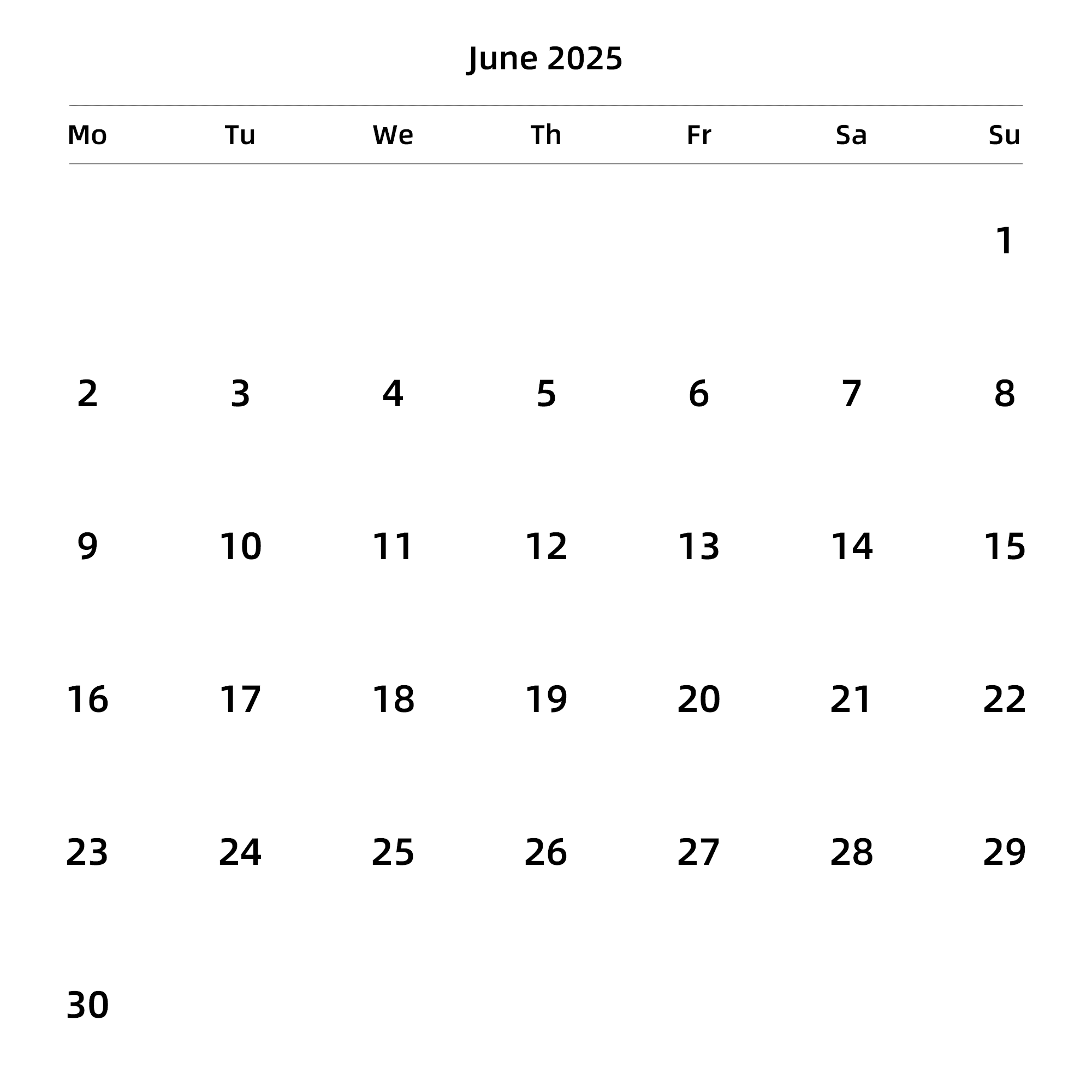 英文版 周一开始 带节假日调休安排