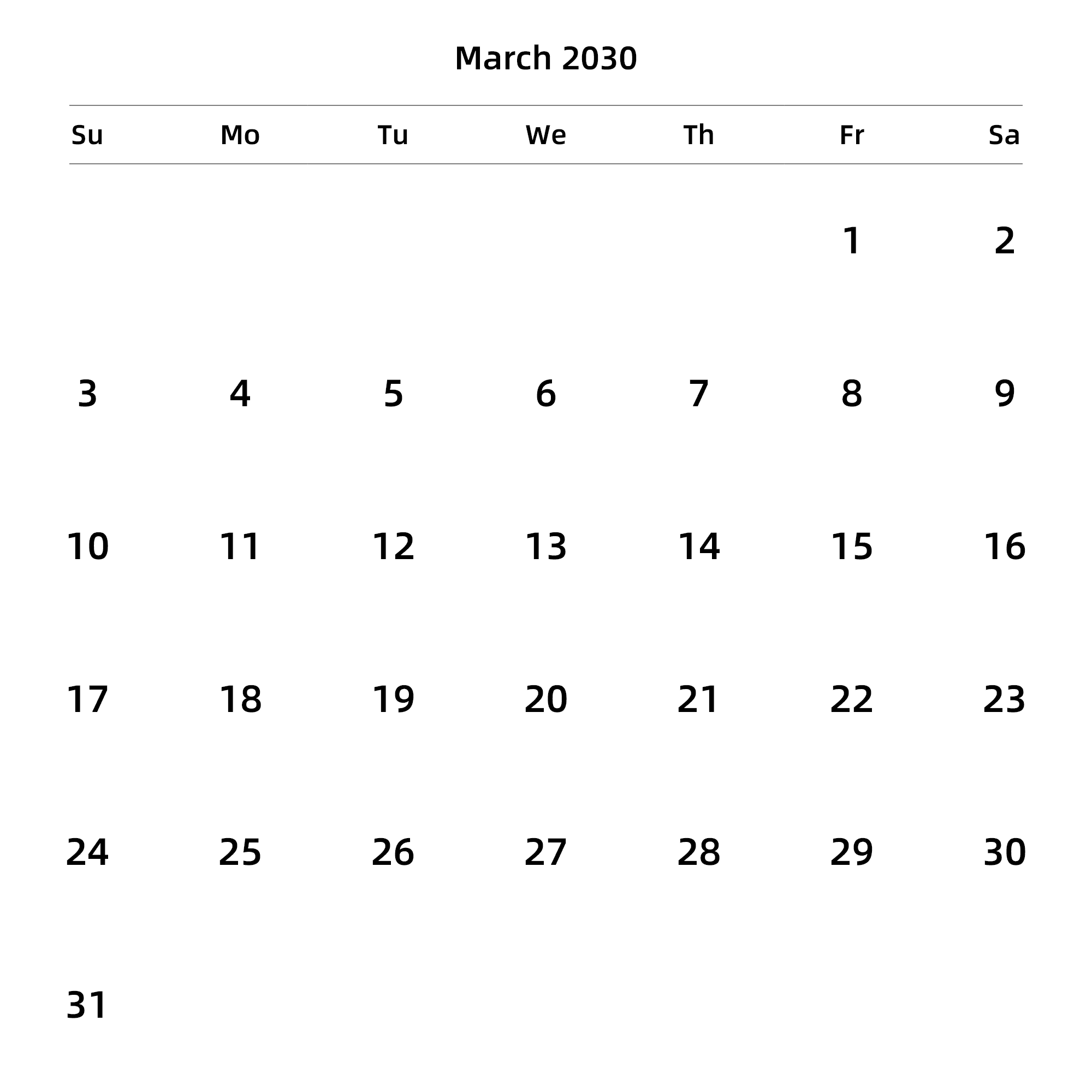 英文版 周日开始 带节假日调休安排
